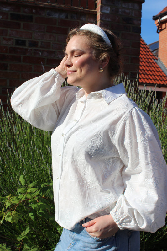 PURE COTTON BUTTERFLY SHIRT