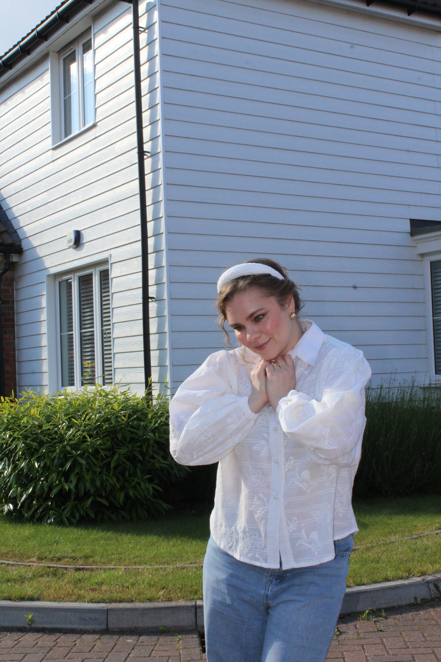 PURE COTTON BUTTERFLY SHIRT