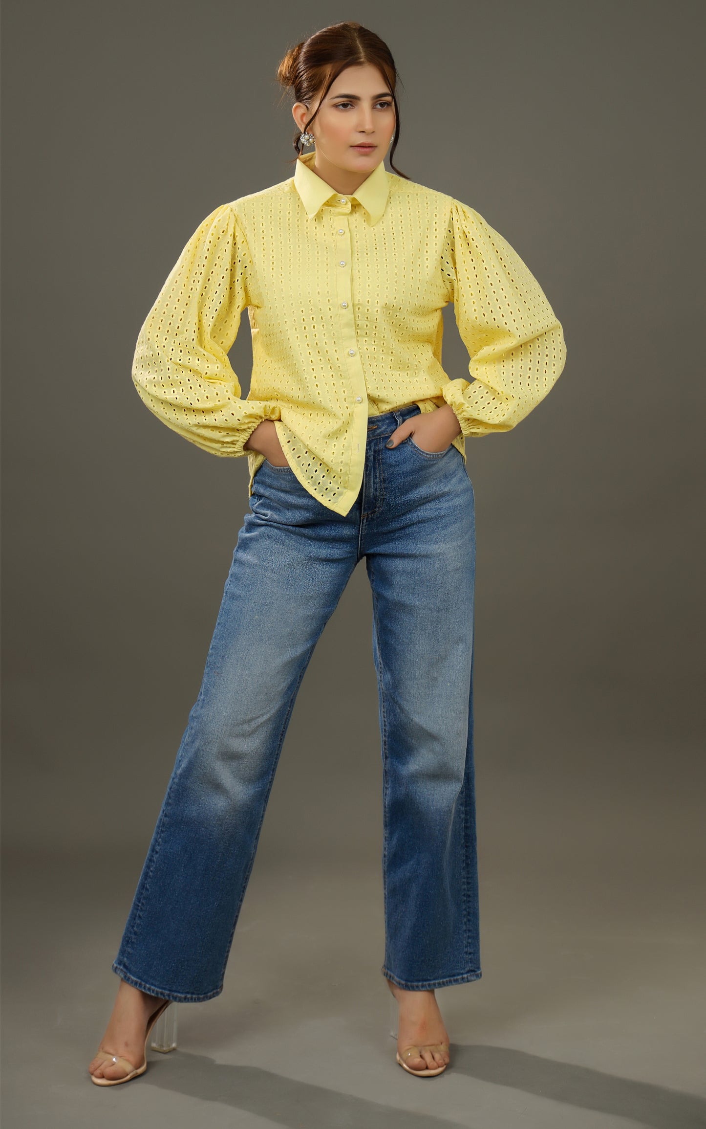 BUTTER YELLOW SHIRT