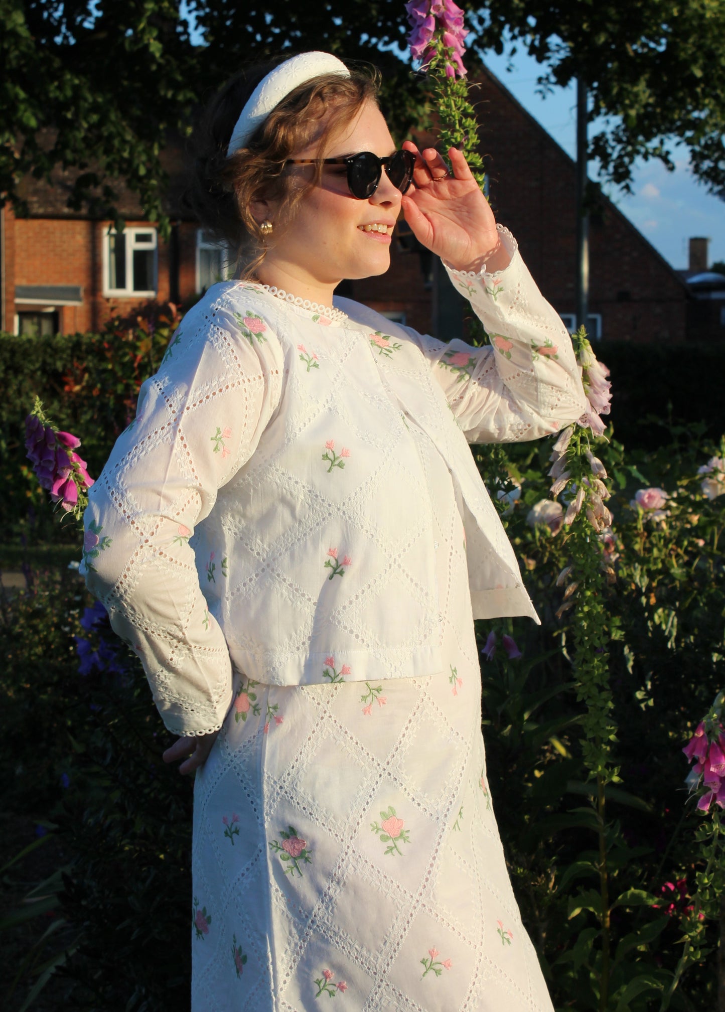 PINK ROSE  CARDIGAN